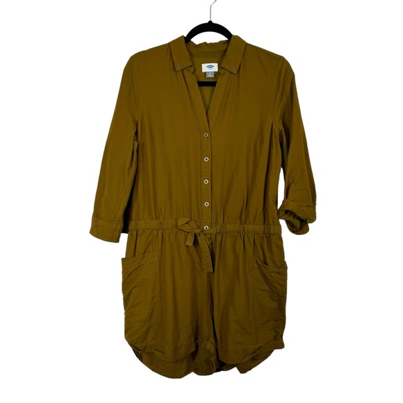 Old Navy Pants - Old Navy Romper Button Front V Neck